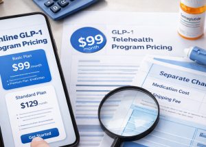 How Is Pricing Typically Presented By Online GLP-1 Programs?