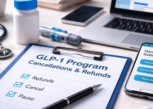 GLP-1 Programs: How Are Refunds, Cancellations, and Pauses Typically Handled?